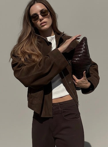 Veste d’automne GRIANI, coupe loose, style street chic ultra tendance.