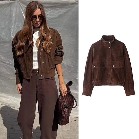 Veste d’automne GRIANI, coupe loose, style street chic ultra tendance.