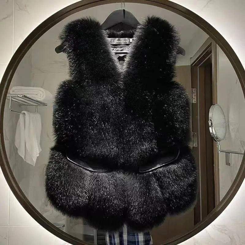 Fourrure Sans Manches GRIANI – Chic & Tendance