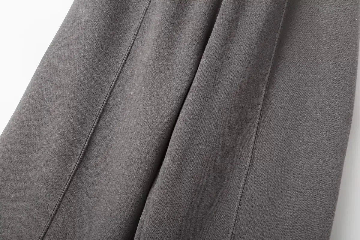 Ensemble 2 pièces GRIANI bomber zippé rétro + pantalon large taille haute, style streetwear