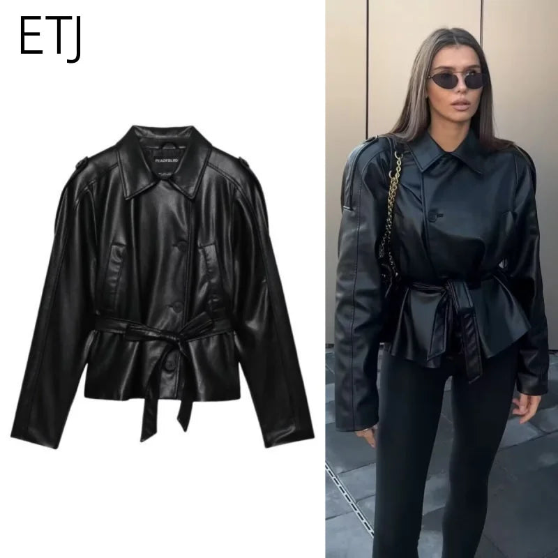 Trench Court Ceinturé GRIANI – Tendance