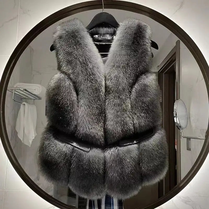 Fourrure Sans Manches GRIANI – Chic & Tendance